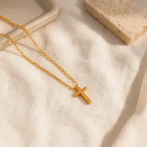 Fashion Layered Holy <b>Cross</b> Necklace - Product Image 3