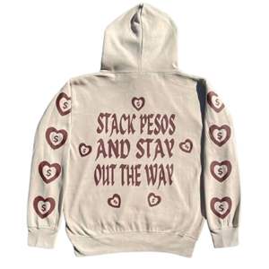 Sudaderas de algodón 100% de peso pesado para hombre Sudaderas con capucha de invierno con estampado personalizado de alta calidad - Product Image 3