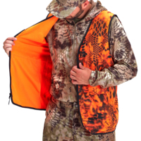 Gilet de chasse respirant de haute qualité pour homme, automne-hiver, imperméable, isolé, softshell, 300g, sans couture