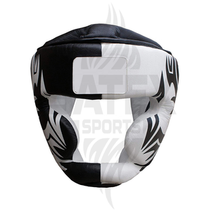 Protector de Cabeza de Boxeo Profesional de Cuero Personalizado de Alta Calidad y Durabilidad - Product Image 1
