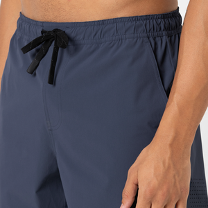 Pantalones cortos deportivos de verano de calidad Premium para hombre 2025, pantalones cortos relajantes personalizados para vacaciones, patrón sólido - Product Image 5