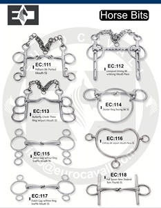 2025 Duurzaam Paard Rijden Bits Met Speciale Lage Poort Lever Zwembad <span class=keywords><strong>2</strong></span> Sleuf Vaste Wangen Effen Mond Ontwerp - Product Image 2
