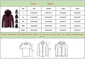 Venta al por mayor de alta calidad de los hombres de invierno de color sólido Chaqueta de algodón-de manga larga, con capucha, cremallera, con bolsillos, diseño hinchado - Product Image 6