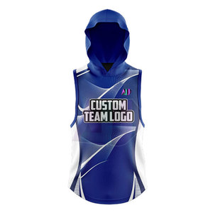 Durable 100% Polyester Sports Wear 7v7 <b>Compression</b> Uniform Set with Hood Quick Dry for Training Long Lasting Use - Product Image 2