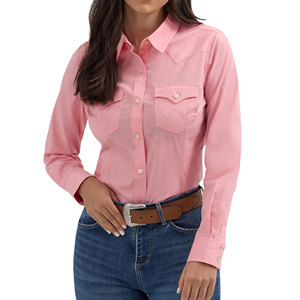 Camisa Vaquera Moderna para Mujer, Corte Regular, Uso Diario, Transpirable, Estilo Profesional, Camisa Vaquera para Mujer - Product Image 5