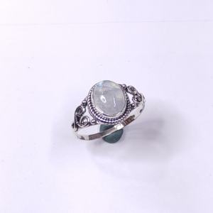 Anillo Boho de Plata de Ley 925 con Engaste de Bisel, Hermoso Diseño Retro, Anillo de Piedra de Nacimiento Curativa Hecho a Mano, Anillo de Declaración, Regalo para Mujer - Product Image 5