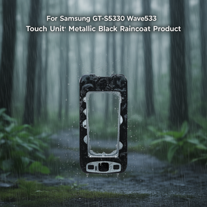 For Samsung GT-S5330 Wave533 Touch Unit Metallic Black <b>Raincoat</b> Product - Product Image 3