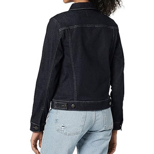 Veste en jean pour femme surdimensionnée à la mode, design personnalisé, dernier design, prix bas, service OEM, veste en jean pour femme - Product Image 2