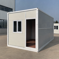 Maison conteneur démontable, cabane préfabriquée portable, bureau de chantier modulaire, maison temporaire