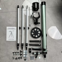 Luger F60900 60x High Magnification HD FMCoated Astronomical Telescope BAK4 Prism Stainless Steel Tripod Waterproof 70mm