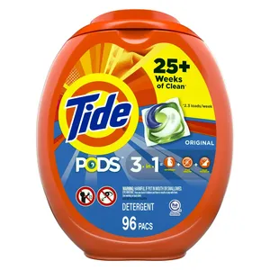 Tide Pods Détergent à lessive Tide Liquide pour détergent à lessive 2024 Meilleures ventes 3 en 1 Sac en plastique Vêtements Blanc MSDS Eco Freindly - Product Image 2