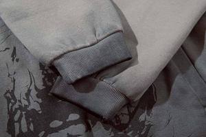 Vente en gros Pull à capuche unisexe en molleton de coton épais 350 grammes, effet délavé à l'acide, coupe régulière, uni, vintage vieilli, pour l'hiver - Product Image 4