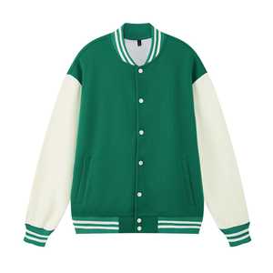 2026 Custom Polyester <b>Thin</b> Stand Collar Baseball University College Varsity <b>Jacket</b> for <b>Men</b> Manufacturer Made Pakistan - Product Image 3
