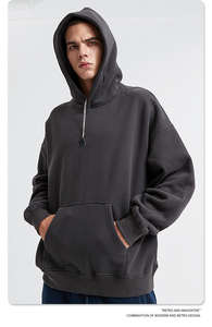 Sweats à capuche en coton 430 GSM Sweatshirts lourds Prix d'usine Sweatshirts doux et chauds pour l'hiver Vente en gros - Product Image 5