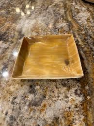 Plateau en corne polie de couleur marron noir naturel Plateau de service en corne de buffle de meilleure qualité pour le thé Plateau de luxe Vaisselle de cuisine - Product Image 3