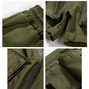 Pantalones Cortos Cargo Casuales para Hombre, Tallas Grandes, Personalizados, de Secado Rápido, Transpirables, Resistentes al Viento, Tejidos, 100% Algodón, para Entrenamiento, Running y Natación - Product Image 5