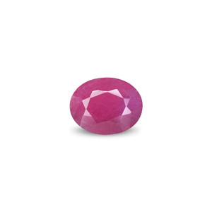 Rubí Natural de 4.47 Quilates, Esmeralda Facetada Ovalada en Forma de Estrella de 6-8 mm, Creada en Laboratorio, Tratada con Calor, para Uso en Joyería, Esmeralda Sintética - Product Image 1