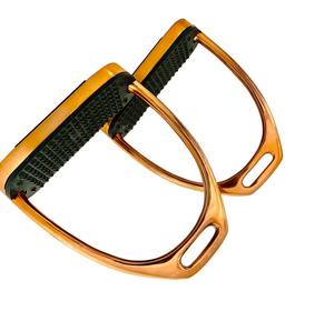 โกลนม้าฝึกพลาสติกมาใหม่น้ำหนักเบาด้ามจับยืดหยุ่นได้อุปกรณ์ขี่ม้า - Product Image 4