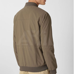 Chaqueta Bomber Ligera para Hombre, Chaqueta Casual con Cierre, Fabricante Mayorista Personalizado OEM - Product Image 3