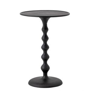 Wrought Iron <b>Metal</b> <b>Side</b> <b>Table</b> <b>Black</b> Finished for Home Hotels Villas Living Room Decorative Furniture <b>Side</b> <b>Tables</b> - Product Image 1