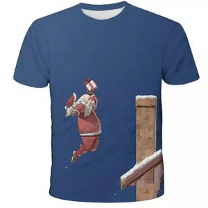 Custom Logo <b>Christmas</b> Tshirts Sublimation Print Winter <b>Christmas</b> Tshirts High Quality <b>Men's</b> <b>Christmas</b> T-<b>Shirt</b> for <b>Men</b> - Product Image 5