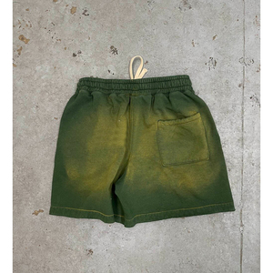 Custom Made High Quality <b>Short</b> Polyester Cotton Made Streetwear Casual Wear Sports Acid Wash Drawstring <b>Men's</b> Jogging <b>Shorts</b> - Product Image 3