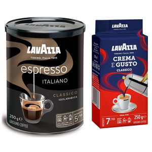 Café moulu Lavazza Espresso de qualité supérieure, nouvelle arrivée, 250g, mélange d'espresso italien populaire et très vendu, avec un arôme profond - Product Image 6