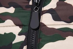 Chaqueta acolchada de invierno personalizada para hombre, chaquetas acolchadas informales para hombre, chaqueta acolchada personalizada de camuflaje para hombre de talla grande con OEM - Product Image 4