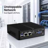 PC Box Industri untuk IoT Industri, Komputer Mini Tertanam untuk Proyek Peralatan Terhubung