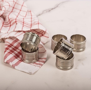 Anillo para Servilletas de Aluminio Ecológico, Diseño Clásico, Color Personalizable, para Decoración de Mesa de Camping, Venta Caliente 2026 - Product Image 4