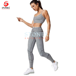 เลกกิ้งเล่นโยคะสำหรับผู้หญิงเลกกิ้งลายวัวใหม่ - Product Image 5