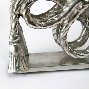Luxurious <b>Vintage</b> Metal Napkin Holder <b>Kitchen</b> <b>Accessory</b> Housewarming Gift Tissue Stand For Dining Table - Product Image 2
