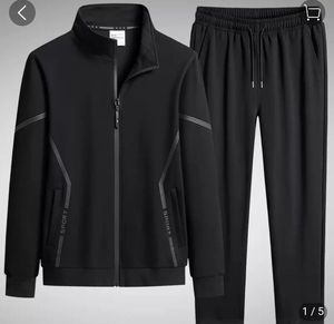 Survêtement pour hommes de haute qualité logo personnalisé deux pièces survêtement surdimensionné pour pantalons de survêtement hommes prix de gros survêtement pour hommes bas prix - Product Image 2