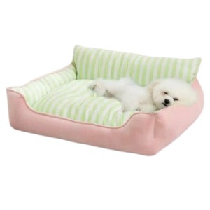 Coussin de voyage moderne et doux pour chien et chat, tapis de couchage rafraîchissant – Anti-morsure, motif animalier, polyester et coton, utilisation toutes saisons - Product Image 6