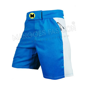 Arts martiaux de logo professionnel de qualité supérieure portent des shorts d'entraînement MMA à vendre-troncs de combat imprimés de logo simple personnalisé pour hommes - Product Image 4