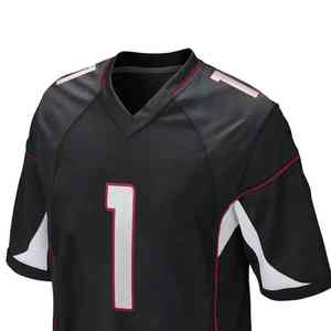 Camiseta de fútbol americano con logotipo personalizado, manga corta, talla grande, precio de fábrica, técnica impresa - Product Image 5