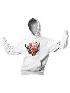 Sweatshirt à capuche de Noël unisexe imprimé graphique coupe décontractée imprimé par sublimation pour Noël et le bricolage - Product Image 4