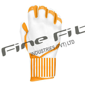 Gants de frappeur de baseball en cuir d'agneau pour adultes, haute qualité, entraînement sportif, fermeture à boucle personnalisée, confortable, durable et respirante - Product Image 5