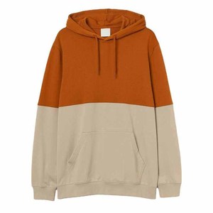 Sudadera con capucha de dos tonos para hombre de alta calidad, ropa informal transpirable de secado rápido de gran tamaño personalizada para impresión Digital de invierno Unisex - Product Image 1