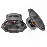 Caisson de basses audio professionnel de 21 pouces alimenté par 6400W, pilote de haut-parleur de basse à usage intensif, Caisson de basses de 21 pouces direct d'usine en Chine