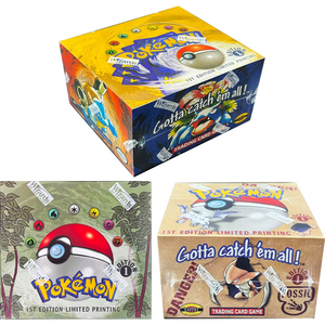 Boîte de boosters Pokémon Base Set-Jungle-Fossil TCG 1ère Édition, Boîte de boosters MTG TCG, Porte-cartes de jeu Pokémon, Top Loaders - Product Image 5