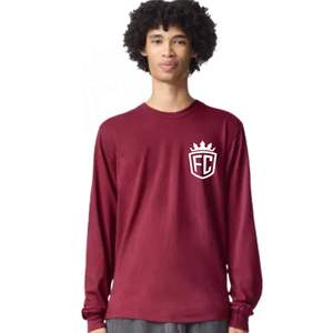 Camiseta Clásica de Manga Larga para Hombre, Cuello Redondo, Ajuste Casual, Color Sólido, Uso Diario, Camiseta Básica - Product Image 1