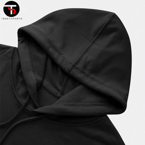 เสื้อกันหนาวมีฮู้ดแบบสวมหัวของผู้ชายผ้าฝ้าย360ก. 100เปอร์เซ็นต์เสื้อสเวตเชิ้ตสวมใส่สบายระบายอากาศได้ดีสำหรับสวมใส่สบาย - Product Image 3