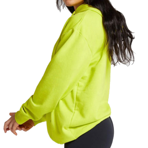 Femmes grande taille automne hiver mode décontracté respirant toile pull à capuche Streetwear haut doublé sweat motif solide - Product Image 2