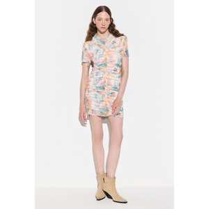 ชุดเดรสผ้าทูลล์สั้นลายพิมพ์ - Product Image 2