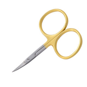 Ciseaux à poisson sur mesure 4 "Super Cut ciseaux en acier inoxydable avec demi-or pêche à la mouche attachant des ciseaux avec emballage personnalisé - Product Image 5