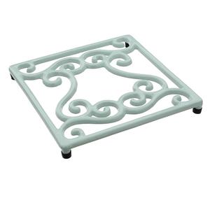 Dessous de plat en aluminium de forme carrée réutilisable multicolore Trending Home Kitchen Decorative Table Accessory - Product Image 1