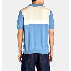 Polo de alta calidad al por mayor para ropa informal, Camisa de algodón 100%, polos transpirables de talla grande para hombre, logotipo personalizado - Product Image 2