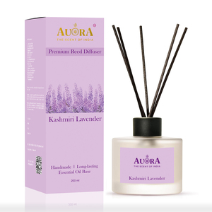 200 ml Natural Indian Handmade Glass Reed Diffuser Sets Rattan Sticks Long Lasting Essential Oils 100+ Indian <b>Scents</b> Home Decor - Product Image 2