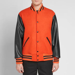 แจ็คเก็ตหนังแกะคุณภาพสูงสำหรับผู้ชาย ทรงสลิมฟิต คอตั้ง เป็นมิตรกับสิ่งแวดล้อม กันน้ำ ใส่ได้สองด้าน แฟชั่นวิทยาลัย ฤดูหนาว 2024 - Product Image 1